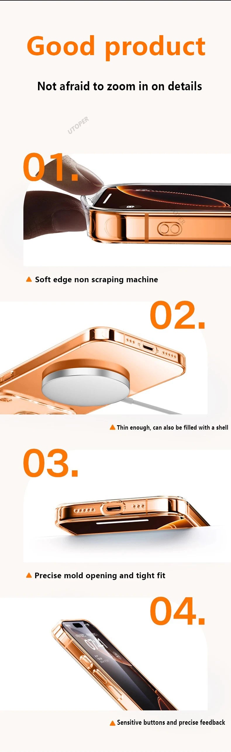 Plating Transparent with Lens Film Case for iPhone 17 Air 17 16 15 14 13 12 11 Pro Max Plus Anti-fall Damping Cover