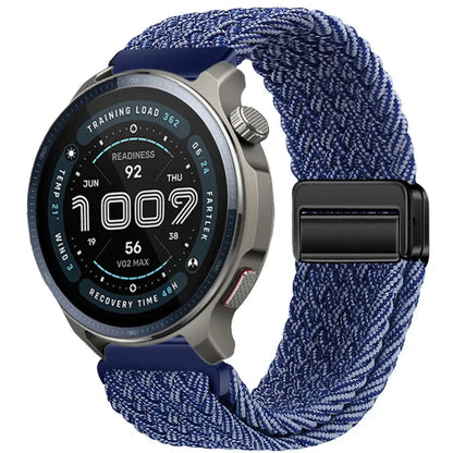 Watch Strap For Huami Amazfit Balance 2 Band GTR 4 2 2E GTR3 Pro/GTS 4/3/2 mini/Bip 3 6 U S Braided Magnetic Bracelet