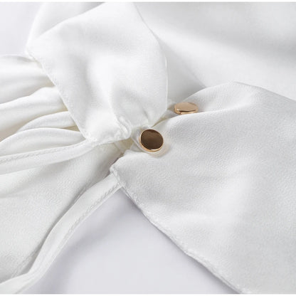 Elegant Ribbon Halter Dress Women Solid Off Shoulder Sleeveless Backless Slim Maxi Dresses 2025 Summer Autumn Party Robes Lady