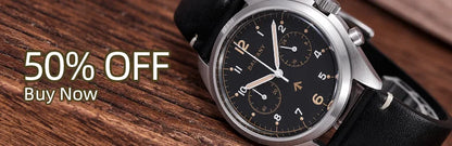 Baltany 2025 new military 39mm men's quartz chronograph VK61 sapphire stainless steel waterproof 10Bar luminous reloj hombre