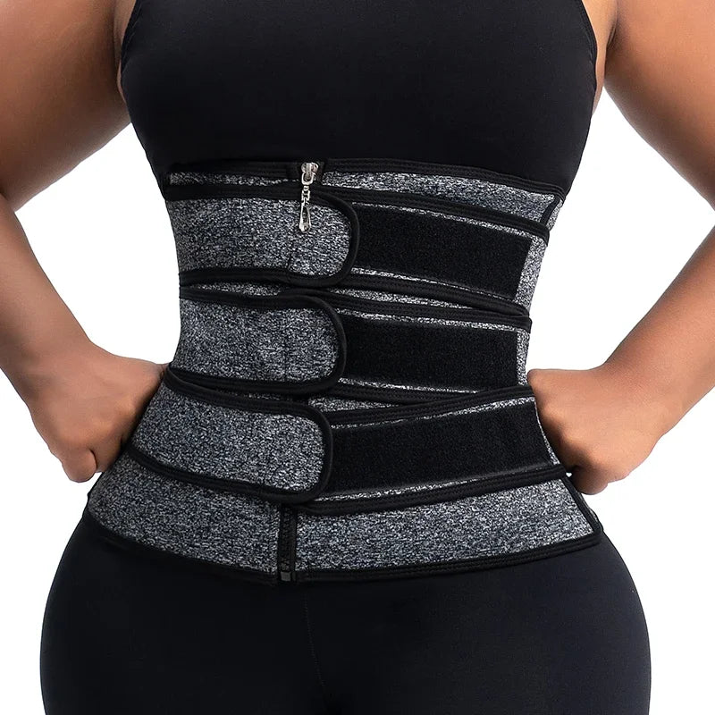 Waist Trainer Corsets for Women Workout Sauna Sweat Belly Trimmer Belt Sports Body Shaper Girdles Fitness Weight Loss Shapewear