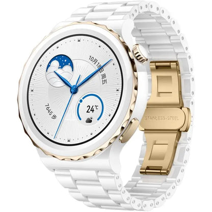 Ceramic Strap For Huawei Watch GT3Pro 43 46mm Bracelet Correa For Huawei Watch 3 4 4Pro GT2 3 GT2e Runner 46MM GT2Pro