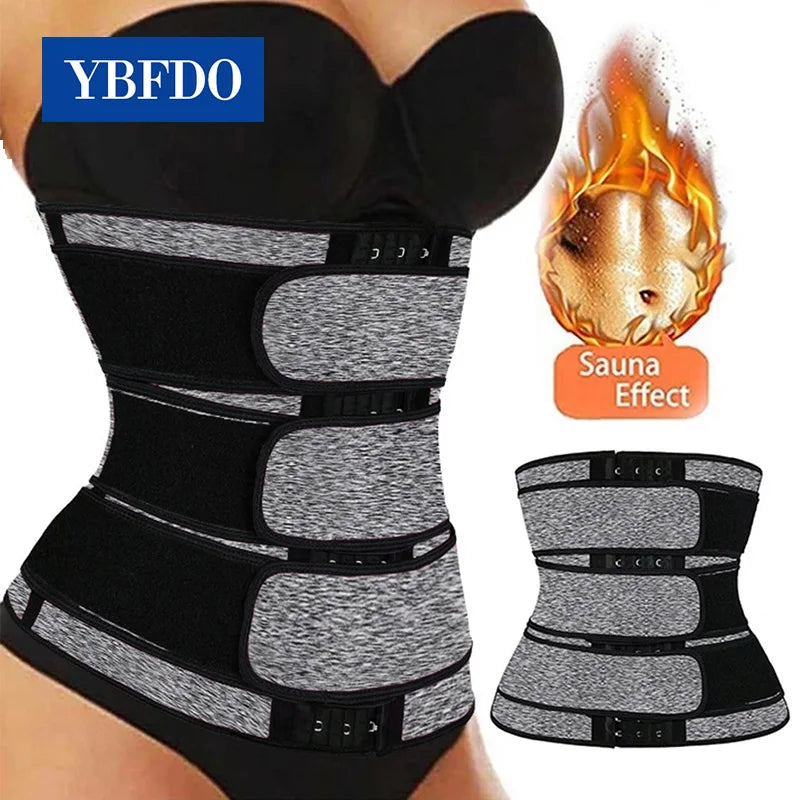 High Compression Waist Trainer Corset Waist Shapers Slimming Sheath Flat Belly Waist Belt Tummy Fitness Girdles