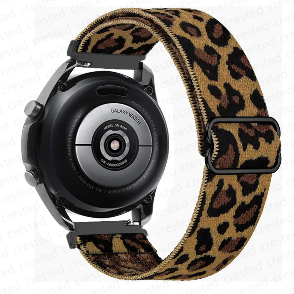 band For Amazfit GTS 4/2/2e/3/GTS2 Mini/GTR/4/3/Pro/GTR2/42mm/stratos Nylon Elastic Watch Bracelet Amazfit bip strap