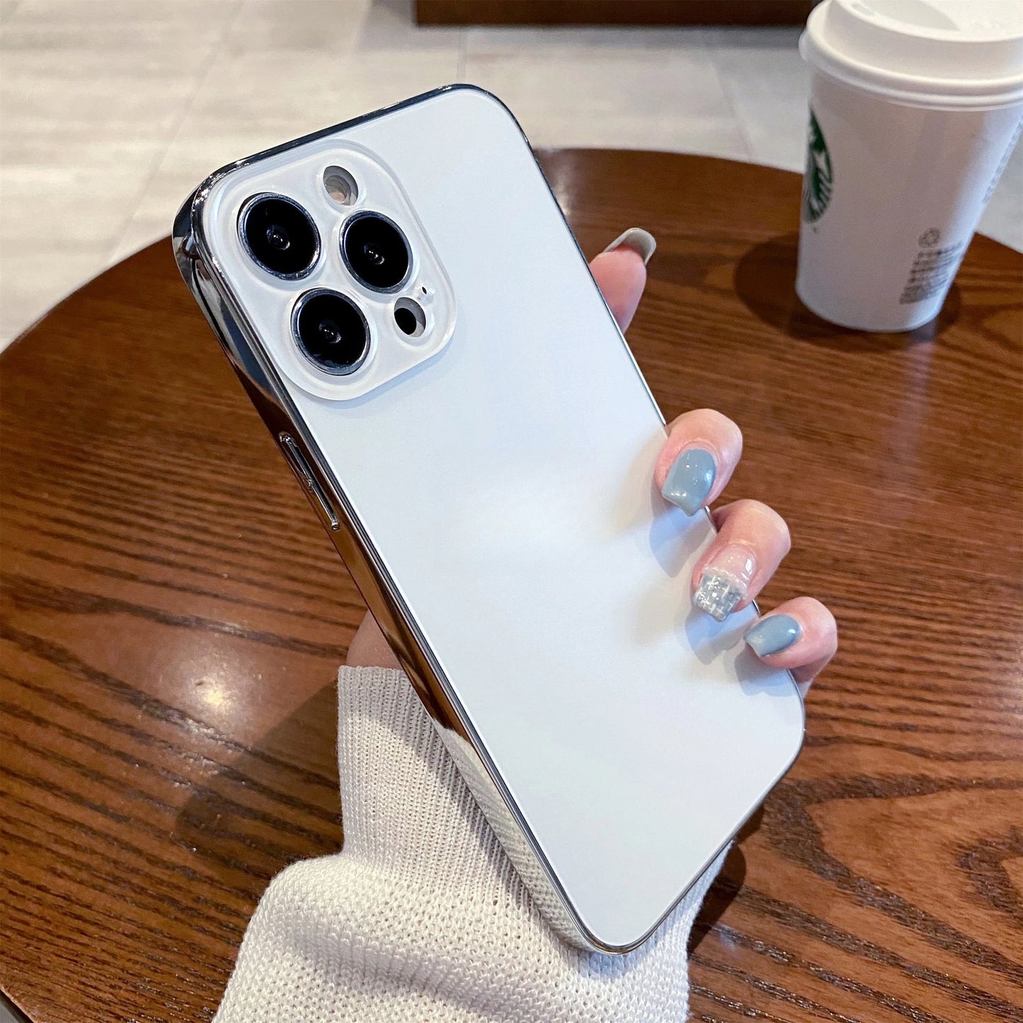 Advanced Luxury Primary Color Iphone 17 12 13 14 15 16 Pro Max Phone Case