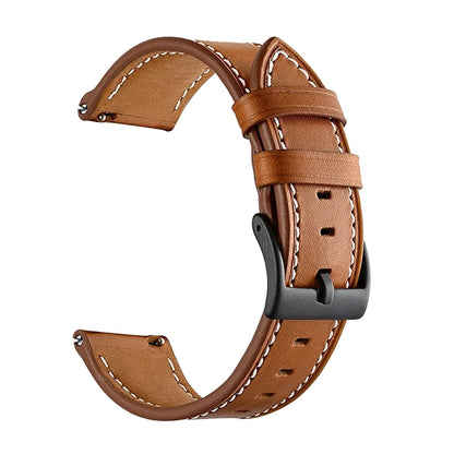 Strap For Amazfit Active/GTS 4 Mini/GTS 3/GTS 2/GTS 2E Leather Band Bracelet For Amazfit GTR 42mm/Mini Watchband Wristband