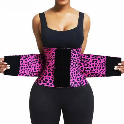 Belt Tummy Control Body Shaper with Triple Wrap Corset Workout Sweat Band Sports Slimmer Gym Girdle Shaper