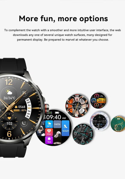 Full Network GPS WIFI Smart Watch Men 8GB+128GB RAM 1.95 inch AMOLED Screen 900W Camera Google APPS Smartwatch Android 9.0
