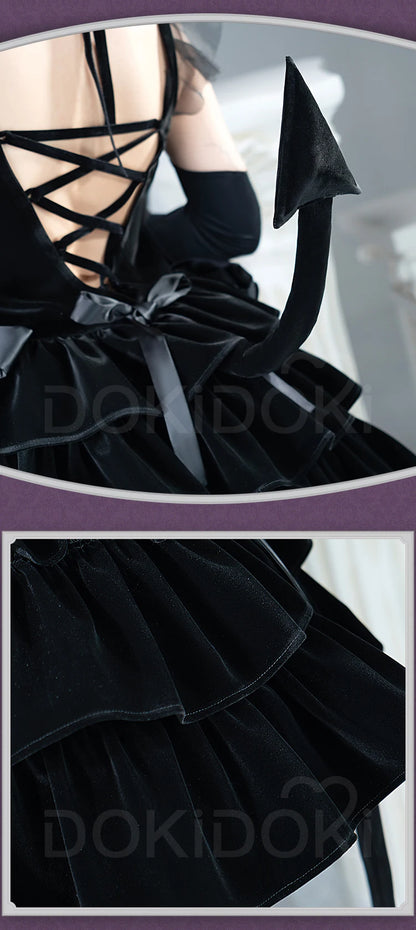 Kitagawaa Marinn Cosplay Costume Anime Cosplay【S-2XL】Women Halloween Cute Lolita Dress Kuroee Shizukuu Plus Size