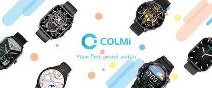 COLMI V76 GPS Smartwatch 1.43" Ultra AMOLED Display Built-in Compass Altimeter Bluetooth Call Smart Watch 500mAh Battery