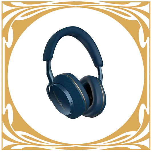 Original Bowers&Wilkins Px7 S2 Over Ear Earphones - New Advanced Noise Cancellation, Slim&Lightweight 15-Min Quick Charge