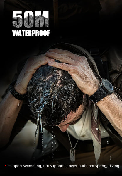 NORTH EDGE APACHE-46 Men Digital Watch Outdoor Sports Running Swimming Outdoor Sport Watches Altimeter Barometer Compass WR50M