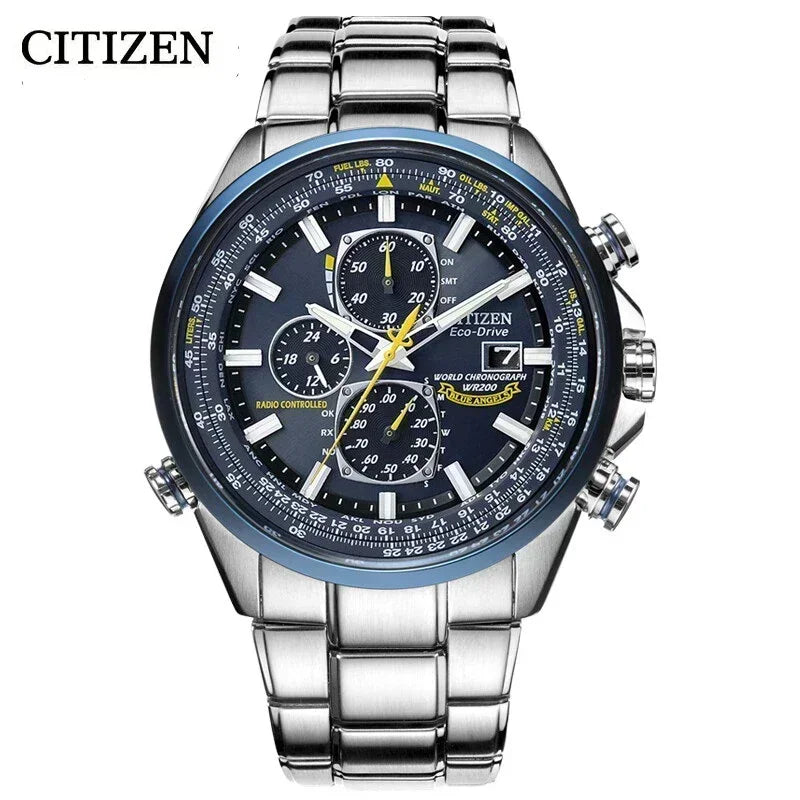 2025 Men Watches Luxury Trend Quartz Calendar Waterproof Multi Function Fancy Round Watch Stainless Automatic Watch