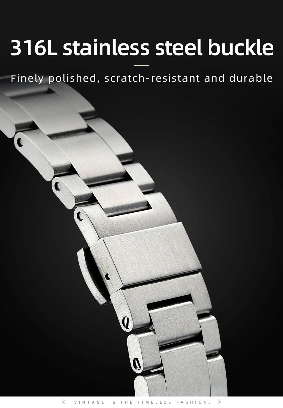 Hestur Luxury Men's Watch Automatic mechanical 36mm Miyoda 9015 15Bar Waterproof Vintage reloj hombre Sapphire Glass wrist Watch