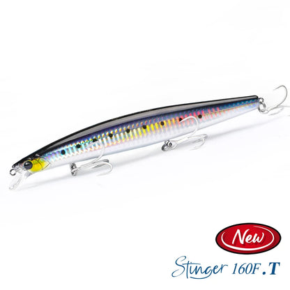 31g Floating Minnow STINGER 160F Saltwater Fishing Lure  Ultra-long Casting Hard Baits 500G Large Baits