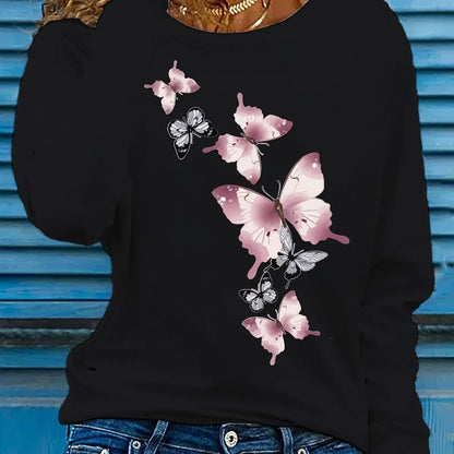 Women's T-shirt Slim Women Long-sleeved for Female Thin White Tops Woman Tees Shirt