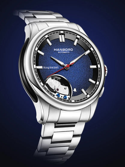 HANBORO Chime Series Modified Movement Men's Personalized Automatic Mechanical Watch