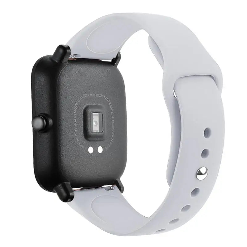 Silicone band For Amazfit GTS 3/2/2e/GTS2 Mini/GTR 42mm/47mm/GTR 3/3 Pro/2/2e Sport Watch Bracelet Amazfit bip 6 strap