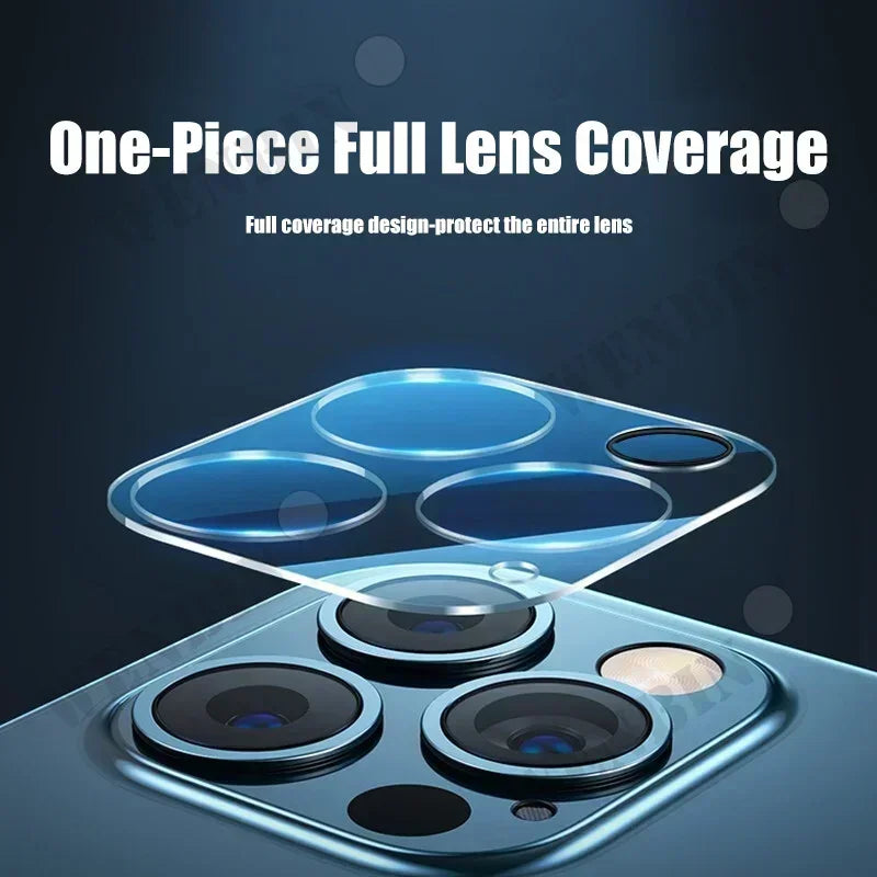Camera Lens Protector Glass For iPhone 17 16 15 14 Pro Max 13 12 11 Pro Max Plus Full Cover Protective Glass For Camera Film