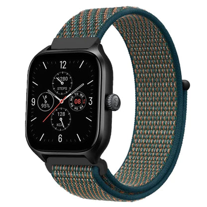Nylon Loop Strap for Amazfit GTR 47mm/GTR2/2e/3/3 Pro/4/GTS/2/mini/3/4 Bracelet for Amazfit Balance/bip 5/Stratos 2 2S