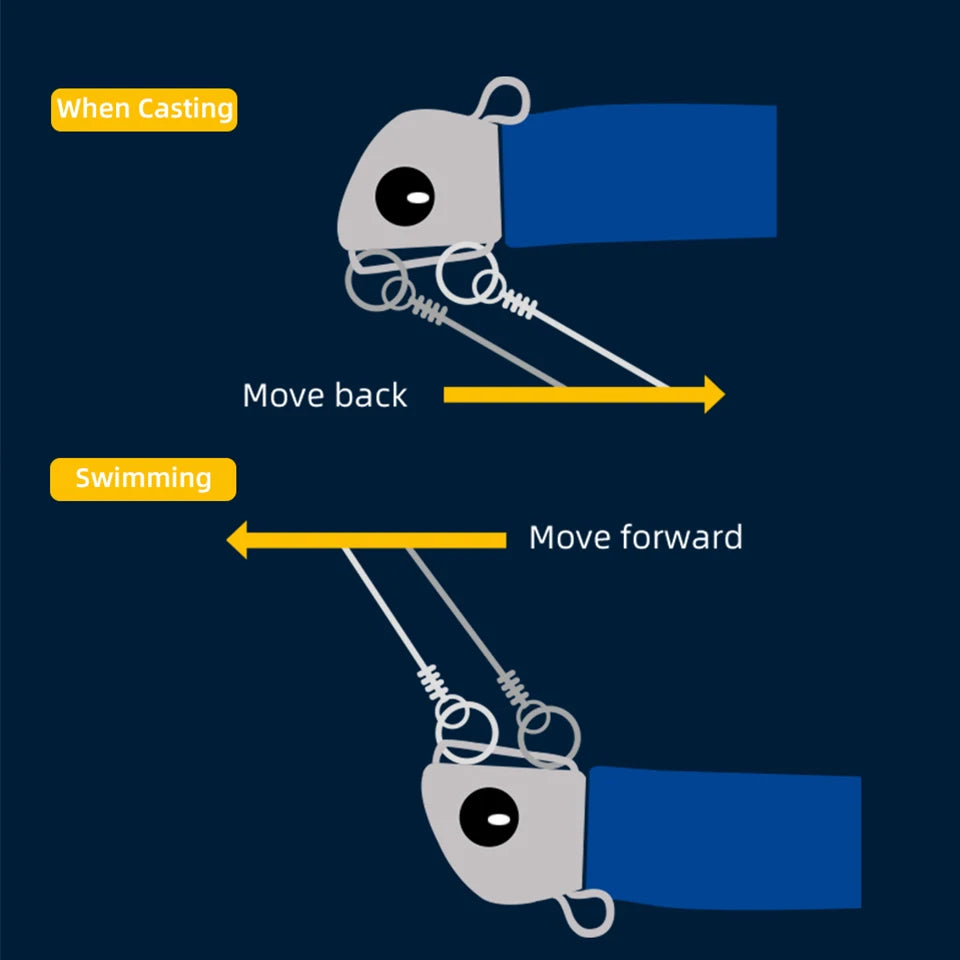 Jig Head Soft Fishing Lure 110mm 35g Long Casting Sea Bass Flounder Soft Body Swimbait Set With Saltwater Treble Hook