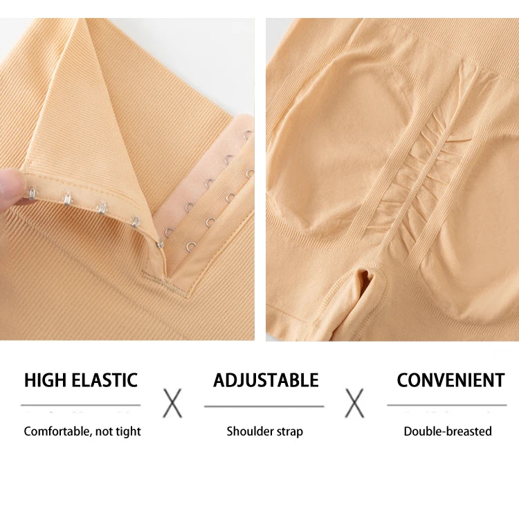 Flarixa High Waist Seamless Panties Flat Belly Shaping Women Breasted Shaperwear Tummy Butt Lift Pants Slimming Underwear