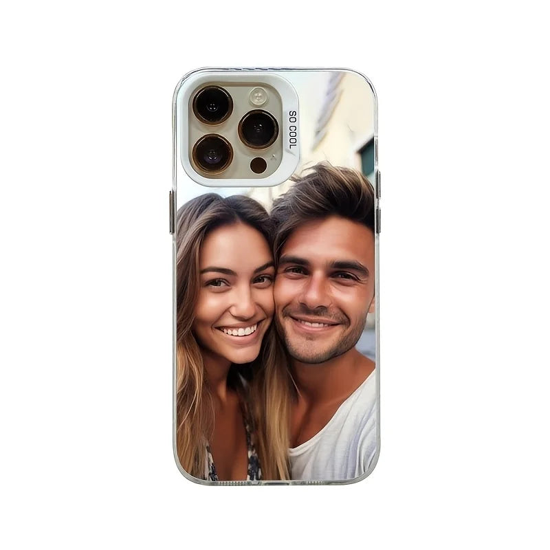 For iPhone 17 16 15 14 13 12 11 Pro Max Mini SE 2020 2022 XS XR 7 8 Plus DIY photo design customized case IMD Shockproof Cover