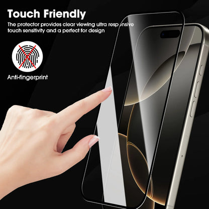 High-Definition Screen Protectors for iPhone 17 Air 17Pro 17 ProMax 9H Hardness Scratch-proof Tempered Glass for iPhone 17