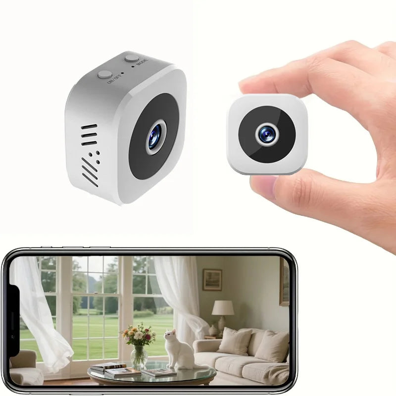 6K Mini Security Camera Wireless 2.4G WiFi Monitoring Security Protection Remote Night Vision Surveillance Smart Home New