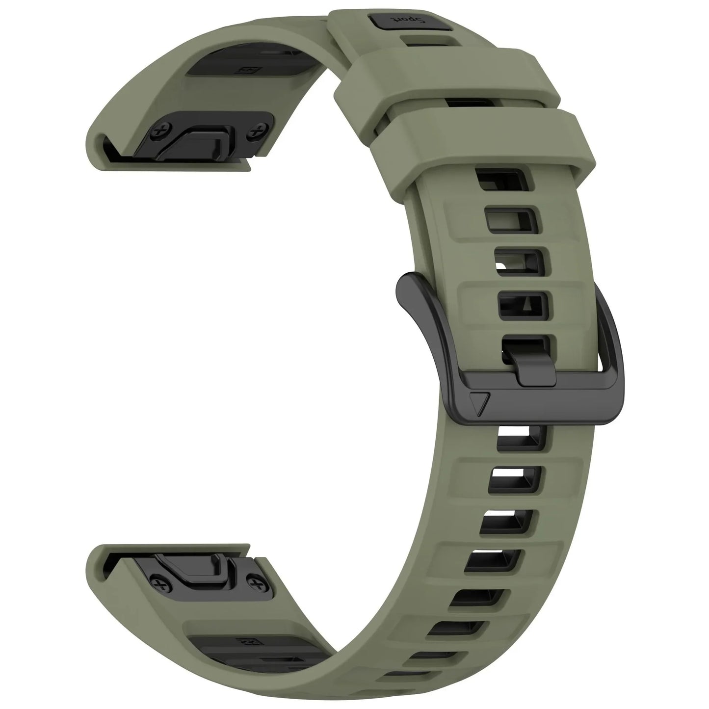 Garmin Fenix 8 43mm 47mm 51mm Sports Original Silicone Wristband for Garmin Epix/Quatix7/Fenix 7X 6X 7S Pro/Descent Mk3 Band