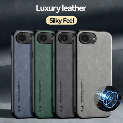 Case For iPhone 17 16e 2025 For iPhone 16 Pro Max Plus Luxury Protective Cover Car Holder Phone Coque Fundas