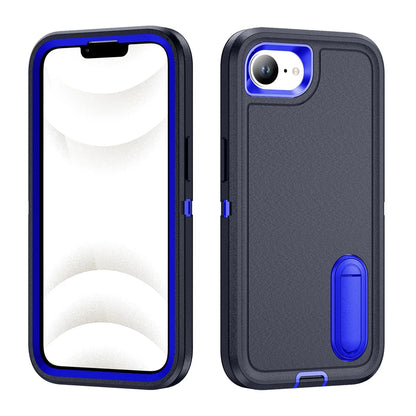 For iPhone 17 16e 16 15 14 13 12 11 Pro Max 2025 Heavy Duty Shockproof Anti-Scratch Rugged Protective with Kickstand Cover