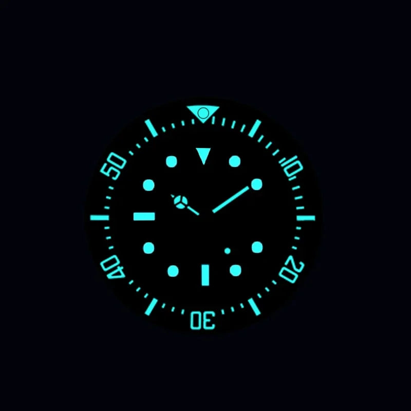 Cronos L6009M Diver Watch Waterproof NH35 Automatic Mechanical Sapphire Crystal Luminous 44mm Luxury Wristwatch