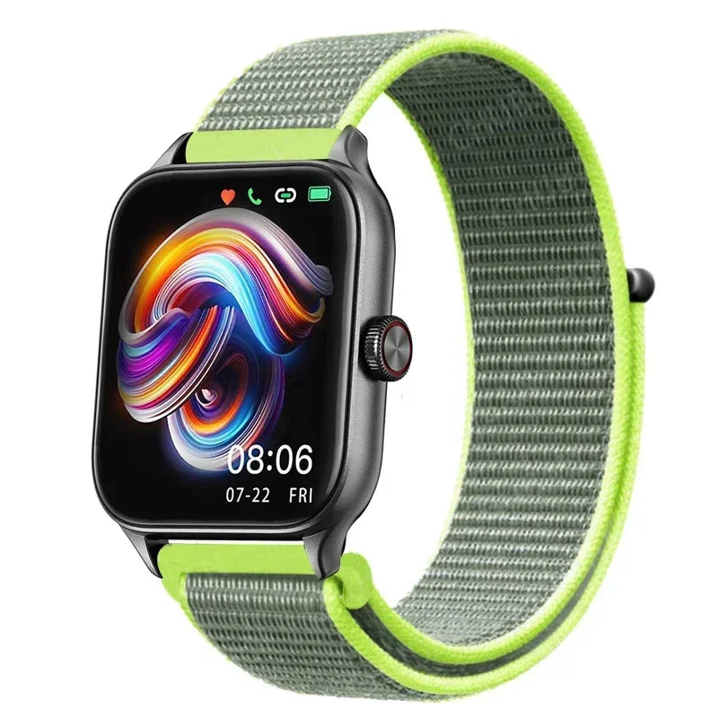 Nylon Loop band For Amazfit GTS 4/2/3pro/2e/GTS2 Mini/GTR 4 42mm/47mm/GTR2/2e/stratos belt bracelet Amazfit bip 20mm 22mm strap