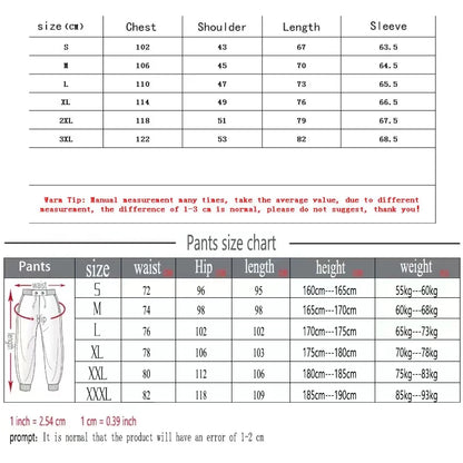 2025 Men's Tracksuit Hooded Sweatshirt+Sweatpants 2 Pcs Sets Sports Suit Casual Jogger Sportswear 2 Piece Male Streetwear Sets