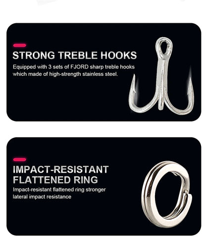 Sinking Minnow Fishing Lures Saltwater Freshwater Long Casting Sea Artificial Bait Jerkbait