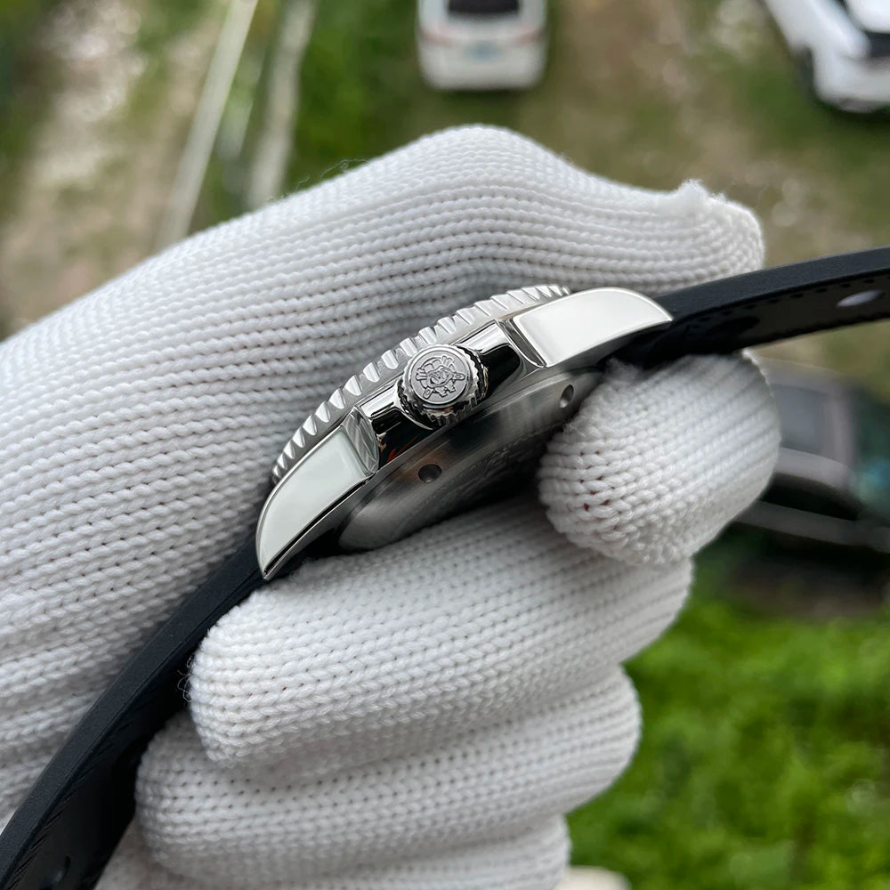 STEELDIVE SD1953 Water Ghost Ceramic Bezel Sapphire Mirror Swiss Luminous NH35 Movement Dive 30Bar Waterproof Mechanical Watch