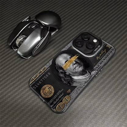 Cool 100 Dollar Bank Note Phone Case For IPhone 17 16 PRO 15 14 13 12 11 Promax Xr Xs 7 8 Plus SE Minimalism Shockproof Cover