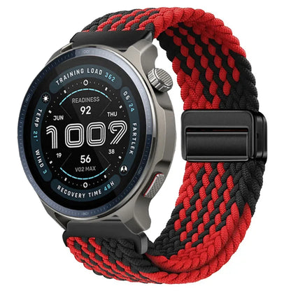 Watch Strap For Huami Amazfit Balance 2 Band GTR 4 2 2E GTR3 Pro/GTS 4/3/2 mini/Bip 3 6 U S Braided Magnetic Bracelet