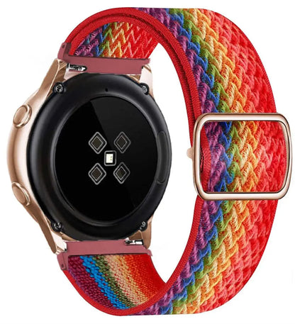 band For Amazfit GTS 4/2/2e/3/GTS2 Mini/GTR/4/3/Pro/GTR2/42mm/stratos Nylon Elastic Watch Bracelet Amazfit bip strap