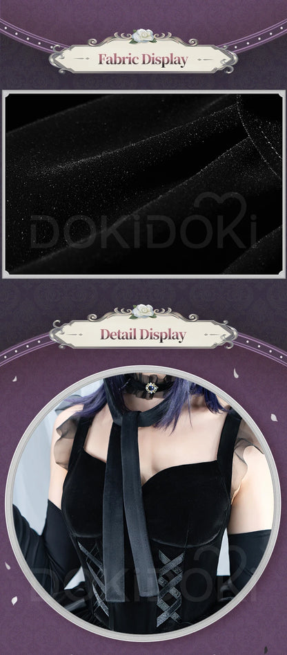 Kitagawaa Marinn Cosplay Costume Anime Cosplay【S-2XL】Women Halloween Cute Lolita Dress Kuroee Shizukuu Plus Size