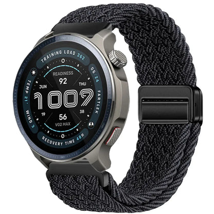 Watch Strap For Huami Amazfit Balance 2 Band GTR 4 2 2E GTR3 Pro/GTS 4/3/2 mini/Bip 3 6 U S Braided Magnetic Bracelet