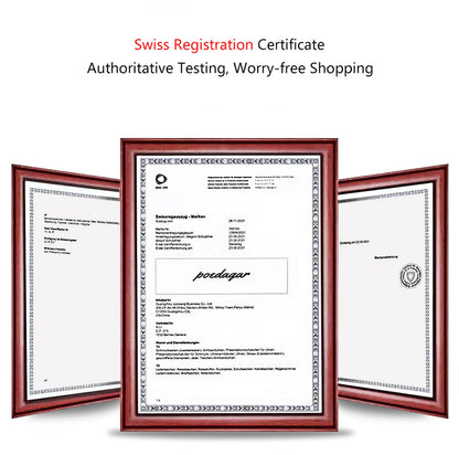 POEDAGAR Original Man Wristwatch Top Luxury Waterproof Luminous Date Week Watch For Men Quartz Sport Leather Men's Watches Reloj