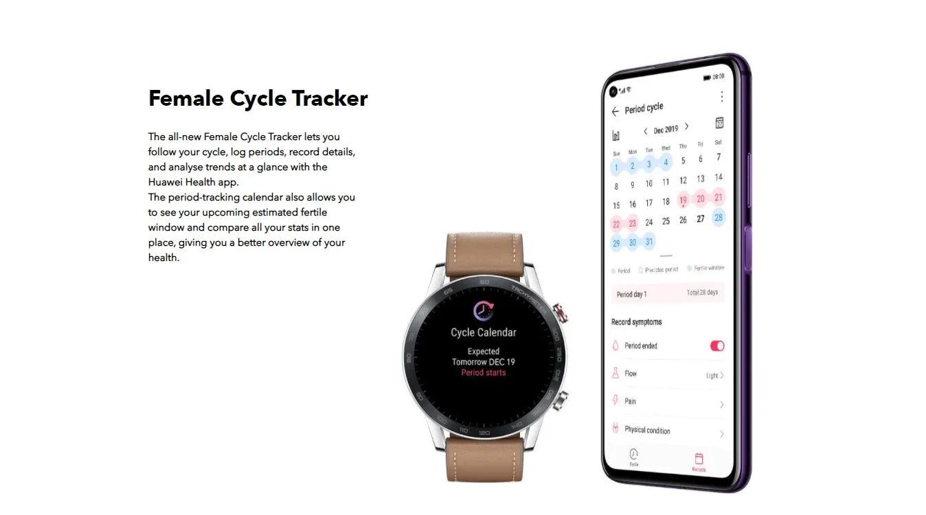 HONOR MagicWatch 2 Smart Watch1.39 Inch Bluetooth Blood Oxygen Monitoring Waterproof 14 Days Battery Life Sports Fitness Tracker