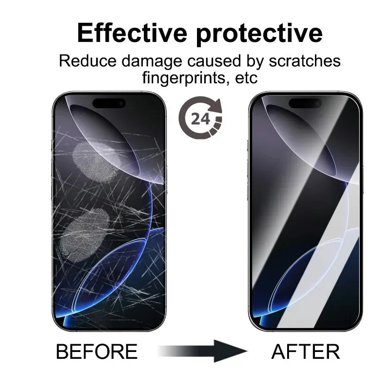High-Definition Screen Protectors for iPhone 17 Air 17Pro 17 ProMax 9H Hardness Scratch-proof Tempered Glass for iPhone 17