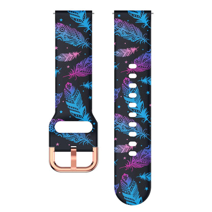 band For Amazfit GTS/4/2/2e/3 GTS2 Mini/GTR 4/3/Pro/47mm/GTR2/2e/stratos 2/3 Bracelet Amazfit Bip 6 5 Printed strap