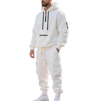 Men's Tracksuits 2 Piece Long Sleeve Athletic Full Zip Sweatsuits Jogging Suit Set Casual Outdoor Streetwear Sport Tracksuit Set