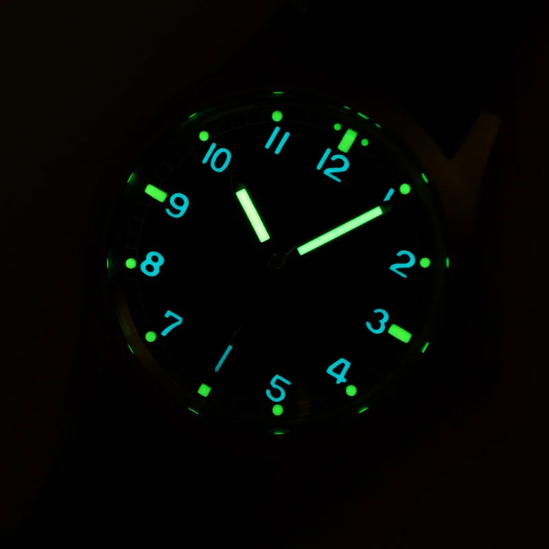 Baltany Dirty Dozen Watch Man S2019 Military Vintage Wristwatch Small Seconds Hand VD78 Quartz Luminous 100M Waterproof Field Wa