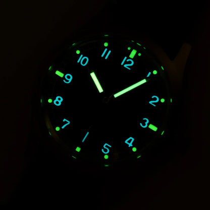 Baltany Dirty Dozen Watch Man S2019 Military Vintage Wristwatch Small Seconds Hand VD78 Quartz Luminous 100M Waterproof Field Wa