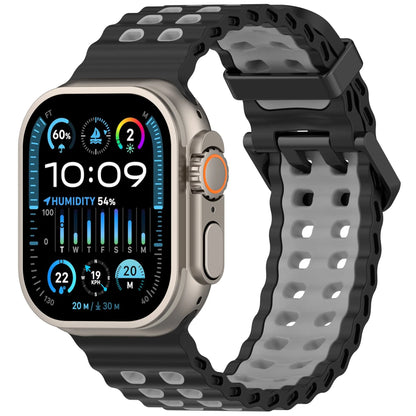 Ocean Silicone Strap for Apple Watch Band Ultra 3/2/1 49mm Series 11 10 46mm Comfortable Band IWatch 9 8 7 6 5 4 SE3 45mm 44mm